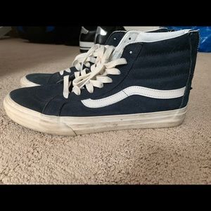 High-top zip up vans